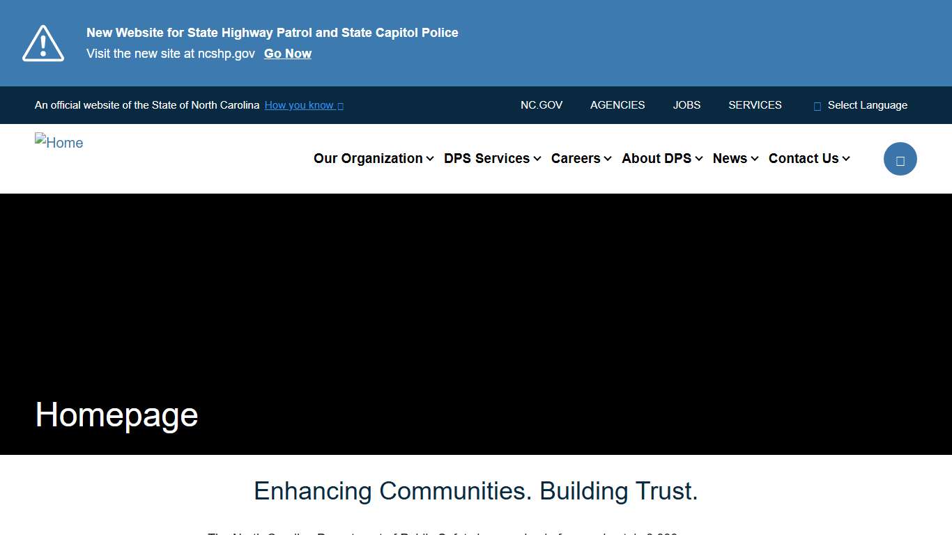 Homepage | NC DPS